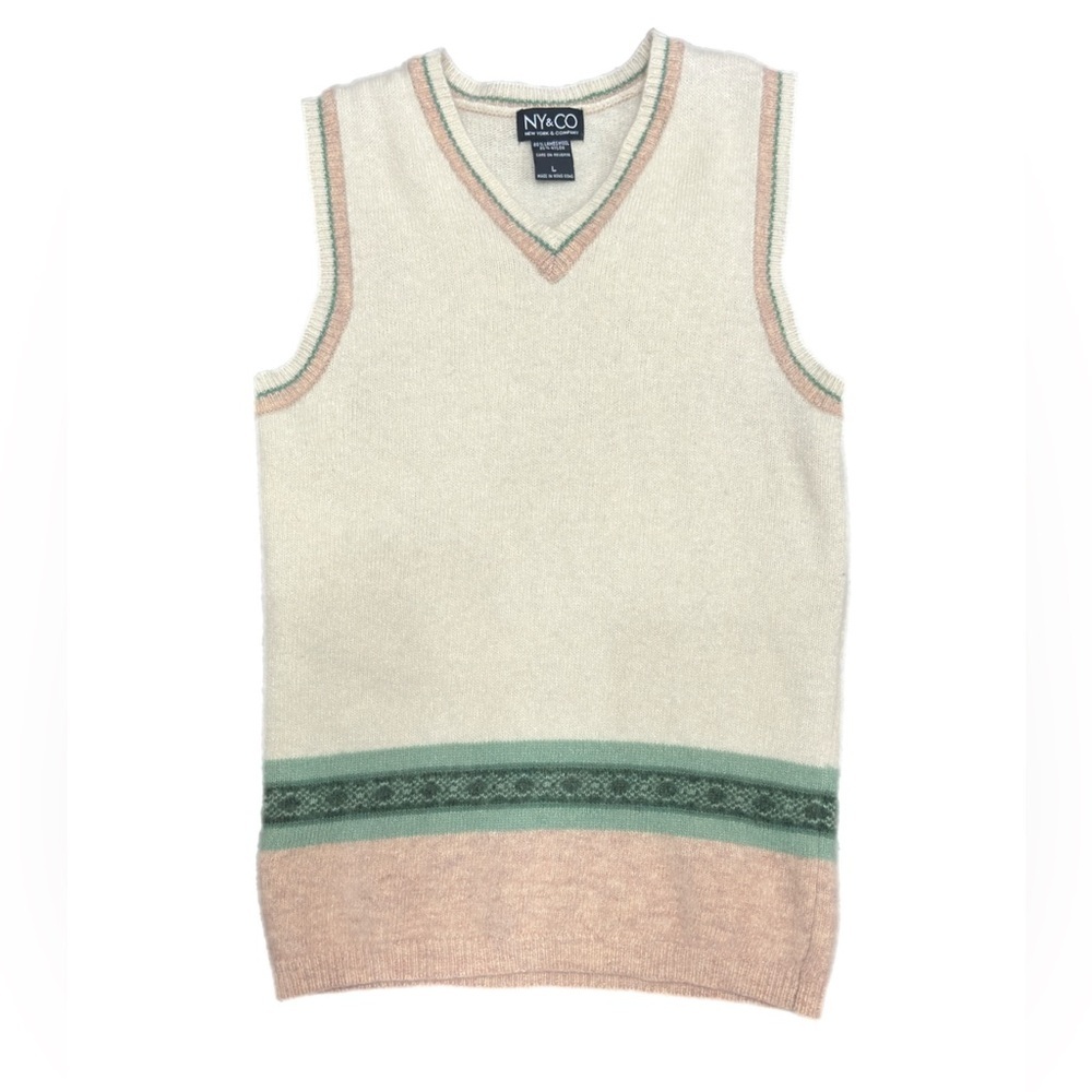 New York & Company Lambswool Sweater Vest